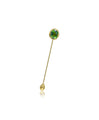 Sembra Crescent Pin Green